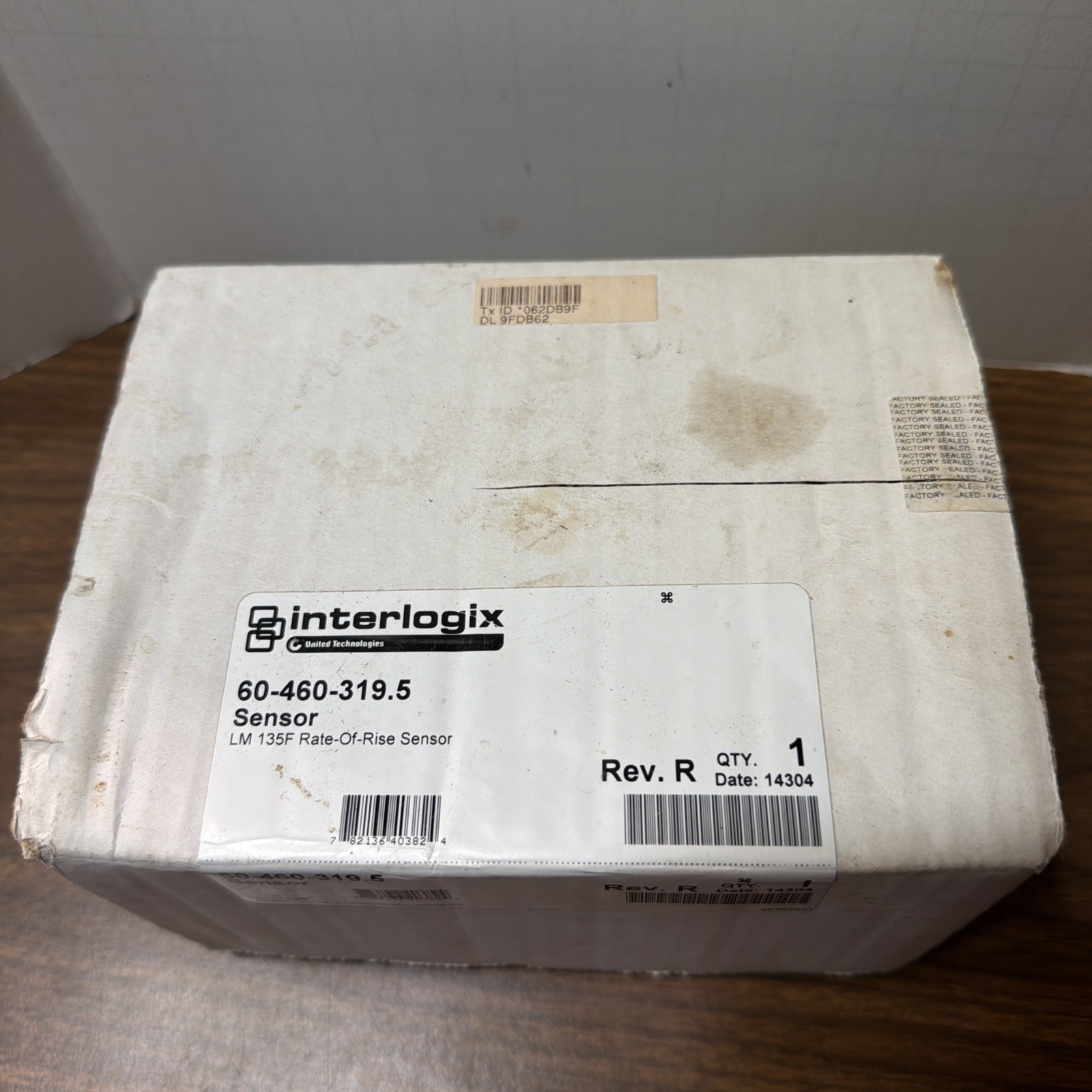 ITI GE UTC Wireless 135F Rate of Rise Heat Detector 60-460-319.5 Interlogix ITI GE UTC Wireless 135F Rate of Rise Heat Detector 60-460-319.5 Interlogix