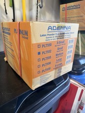 Adenna Platinum Textured Latex Examination Gloves Small 10 boxes/1000 pcs/1 case picture