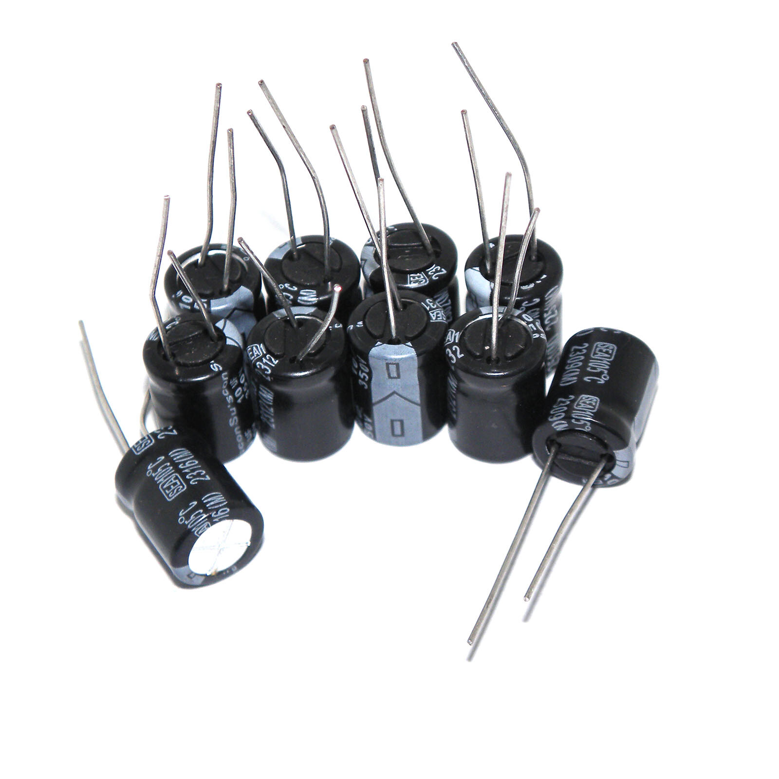 10x 10UF 350V Electrolytic Capacitors 350V10UF 10x13 mm 10x 10UF 350V Electrolytic Capacitors 350V10UF 10x13 mm
