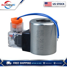 New Hydraulic Solenoid Control Valve Coil MFZ12-37YC 23*51mm 12V DC 30W picture