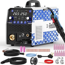 Reboot 250A 8-in-1 120/240V RBM2500 PRO+TIG Torch&10P MB15 Nozzles -Spool Gun . picture