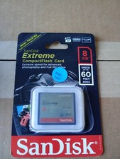 New Sandisk Extreme Compact Flash Card 8gb SDCFX-008G-A46 picture