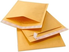 1000 #000 4x8 Kraft Paper Bubble Padded Envelopes Mailers Shipping Case 4