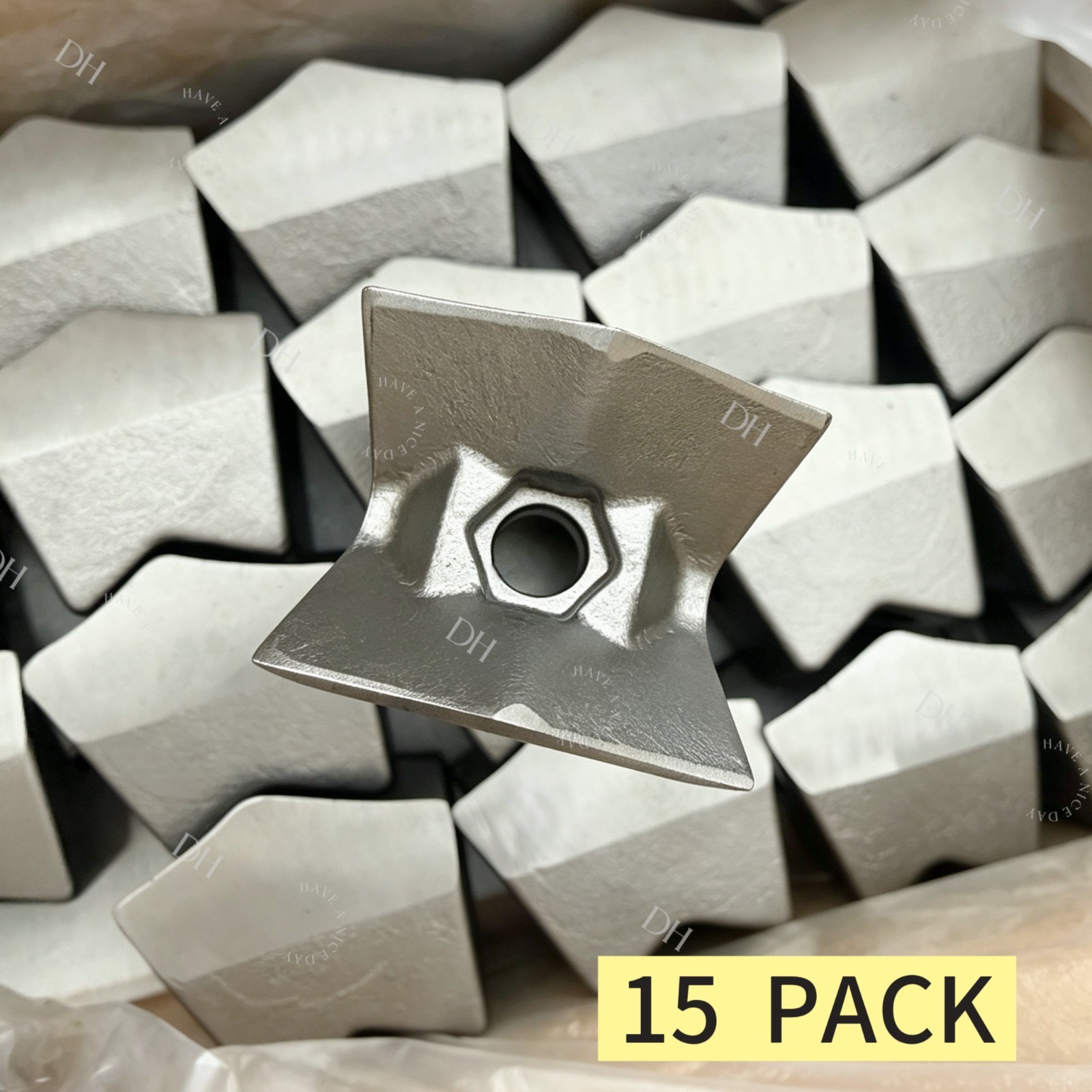 Brand new 15 Pcs Reversible Knife Teeth for Fecon FMX28/FMX36/FMX50/VMX Brand new 15 Pcs Reversible Knife Teeth for Fecon FMX28/FMX36/FMX50/VMX