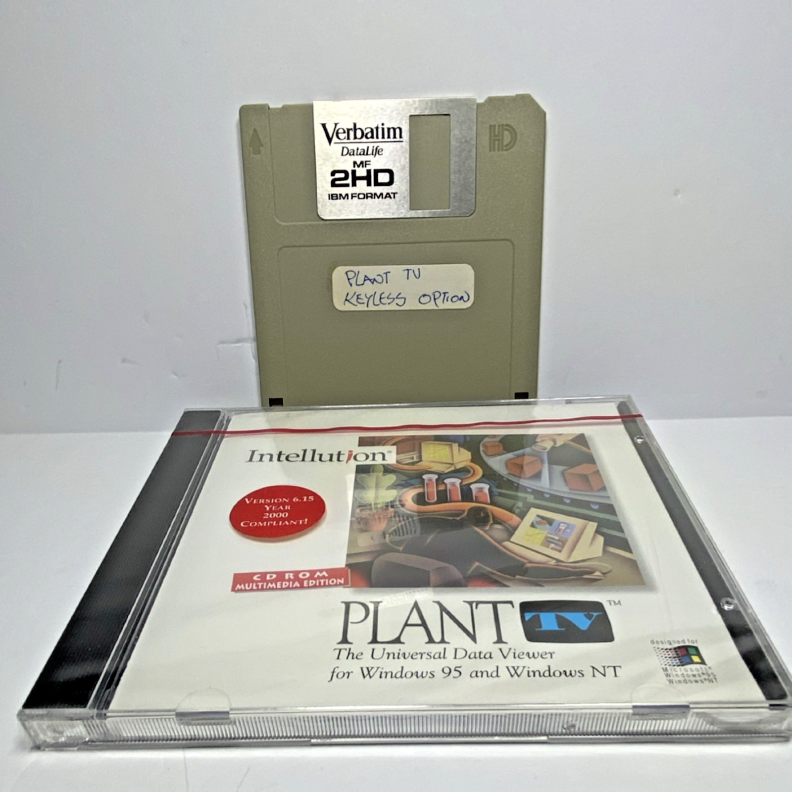 Intellution PlantTV Version 6.15 Universal Data Viewer CD for Windows 95, NT Intellution PlantTV Version 6.15 Universal Data Viewer CD for Windows 95, NT