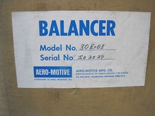 NEW AERO-MOTIVE MFG.  30E-03 BALANCER 30E03 picture