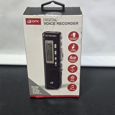 NOB GPX 4GB Digital Voice Activated Recorder Dictaphone PR047B Flash Memory picture
