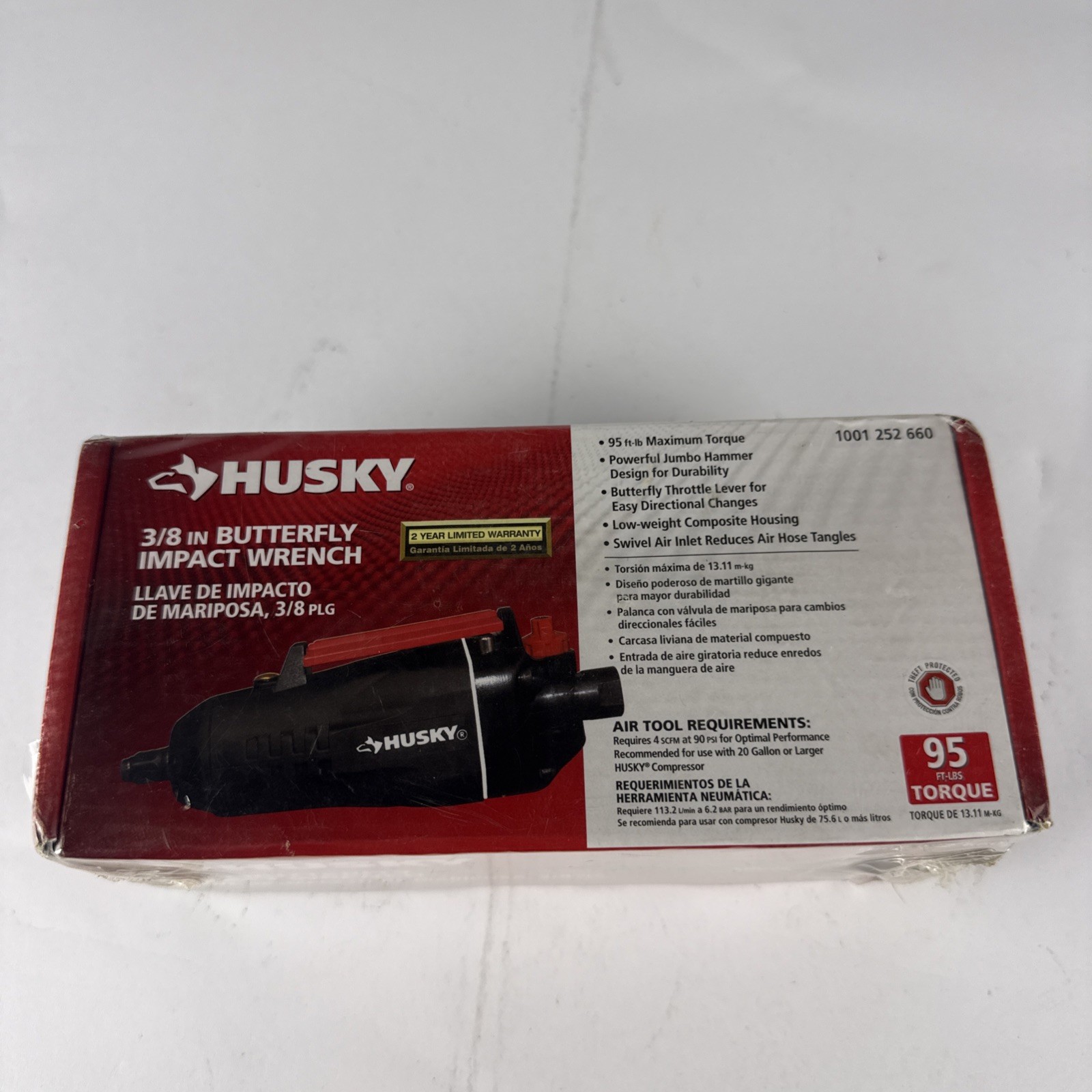 Husky 3/8 in Butterfly Impact Wrench