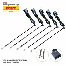 NEW GYRUS ACMI TYPE CUTTING LOOP THICK PACK OF 5 picture