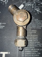 Vintage Victor Swivel Head For Barrel Torch. 180’ Swivel Original BHA-2 Head picture