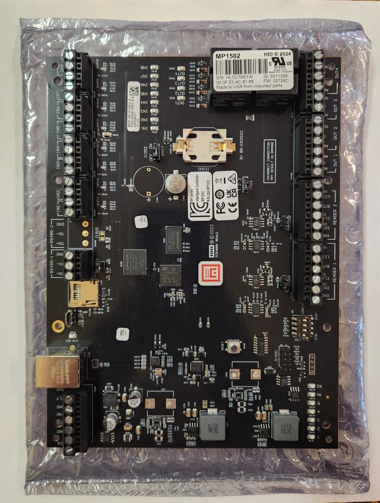 Avigilon MP1502 Intelligent Controller Avigilon MP1502 Intelligent Controller