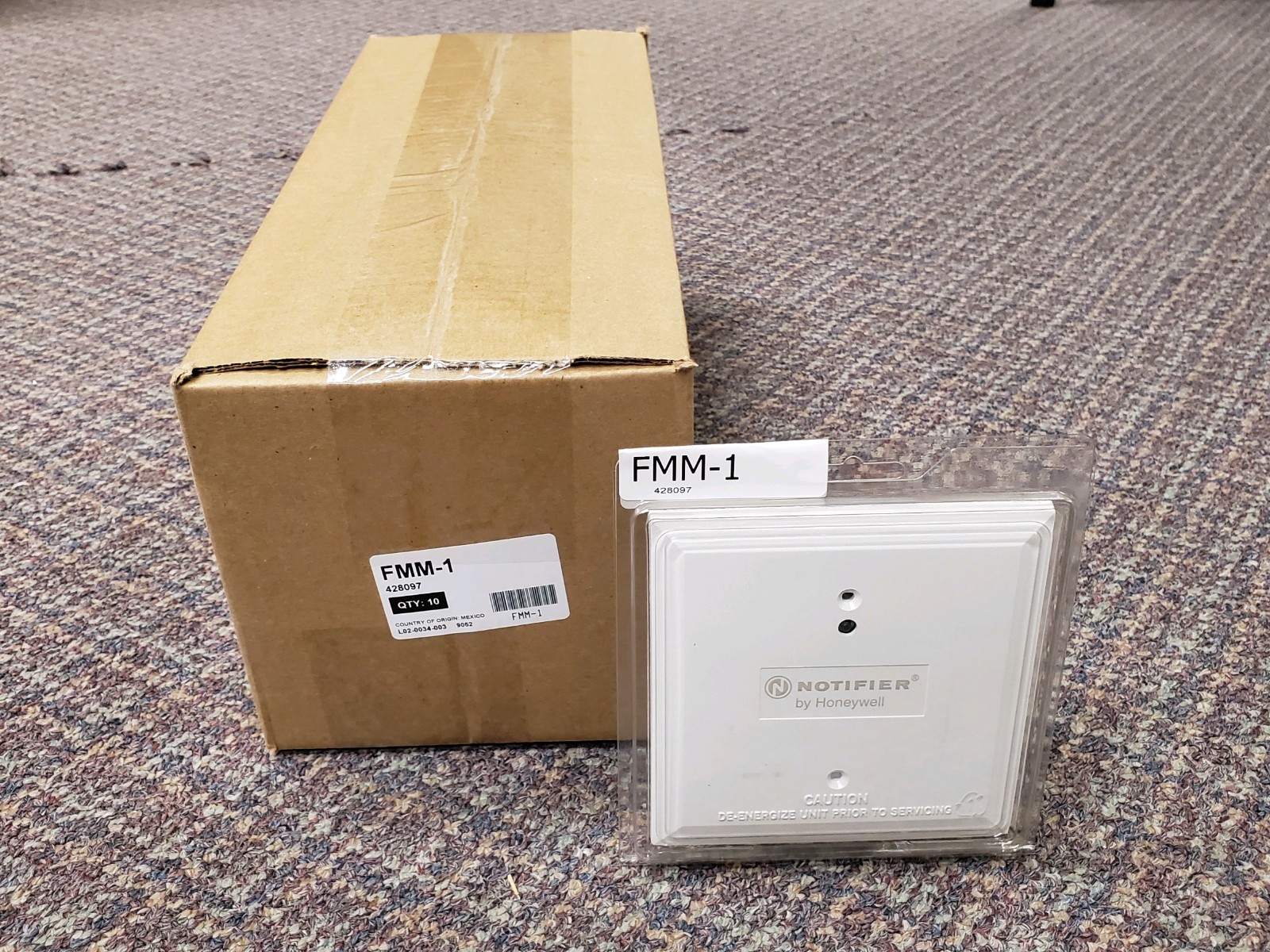 Box of 10 Notifier FMM-1 Addressable Monitor Module Assembly *Brand New* NIB Box of 10 Notifier FMM-1 Addressable Monitor Module Assembly *Brand New* NIB