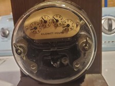 Vintage Sangamo Electric Meter 1G Volts Sangamo Electric Company # 4056816 picture
