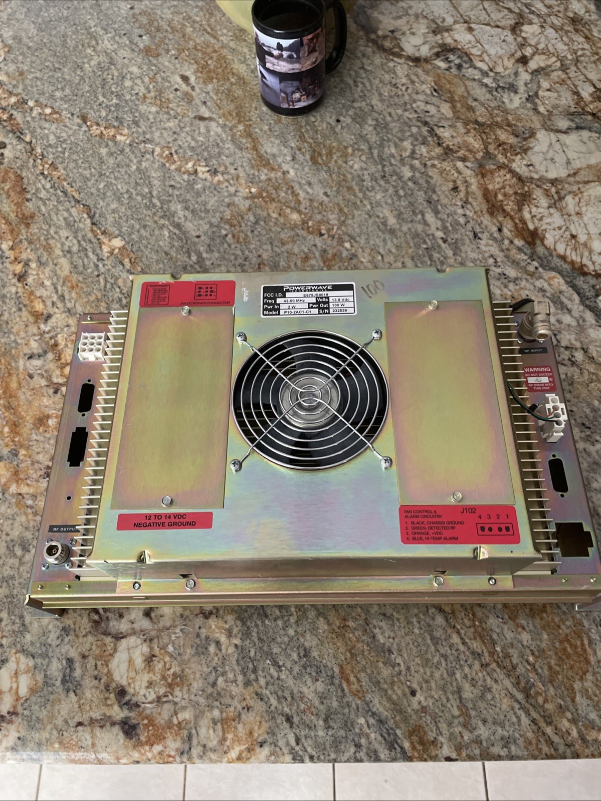 Powerwave Technologies Milcom Power Amplifier  VHF amp
