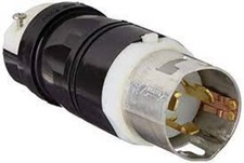 Leviton CS8165C 50Amp, 3-Phase 480V AC, Non-NEMA, 3P, 4W, Male Locking Plug picture
