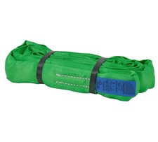 Endless Round Sling 10' Green 5300# VLL Crane Rigging Hoist Wrecker Recovery picture