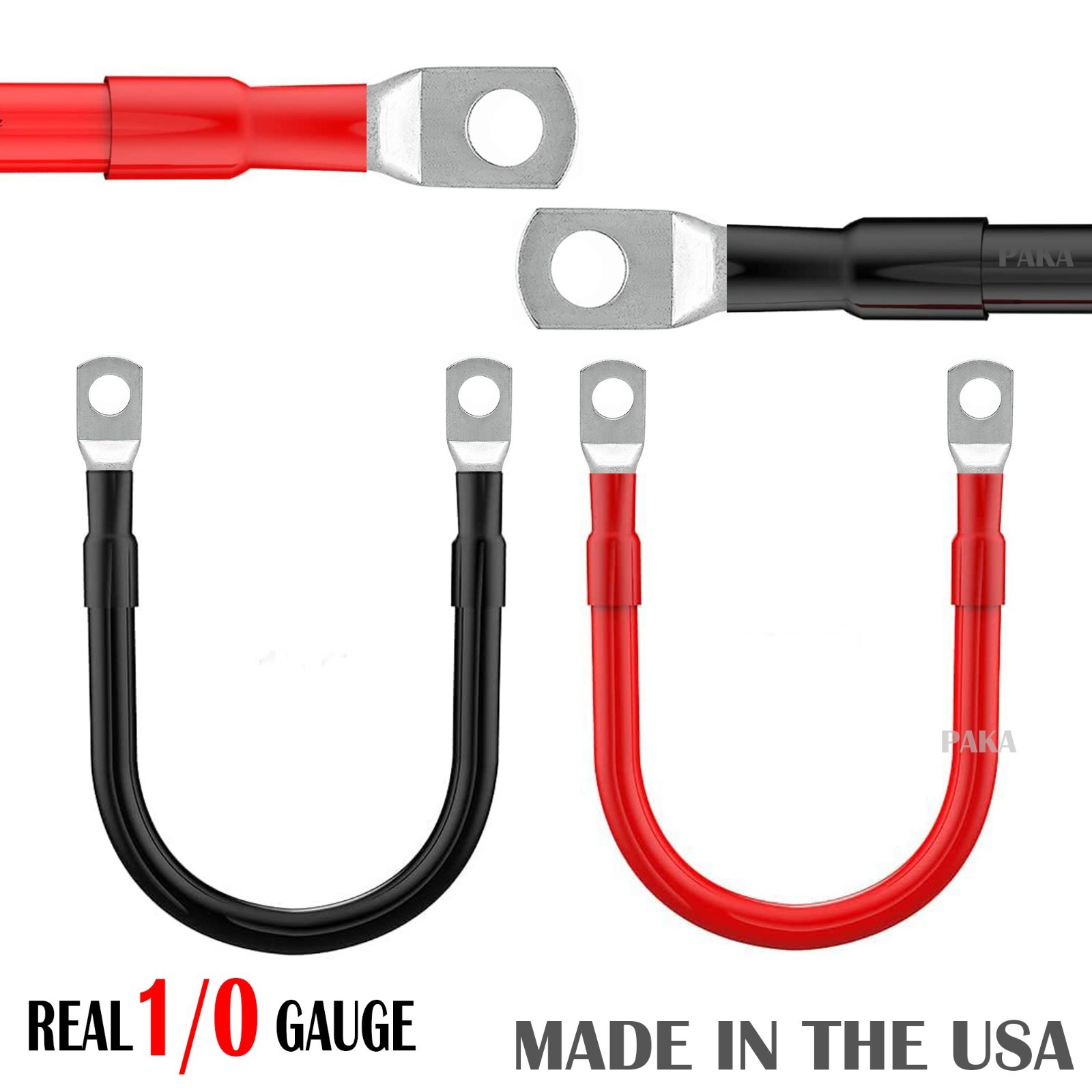 1/0 AWG Gauge Custom Battery Cable Copper Car Solar Power Wire Inverter Welding 1/0 AWG Gauge Custom Battery Cable Copper Car Solar Power Wire Inverter Welding