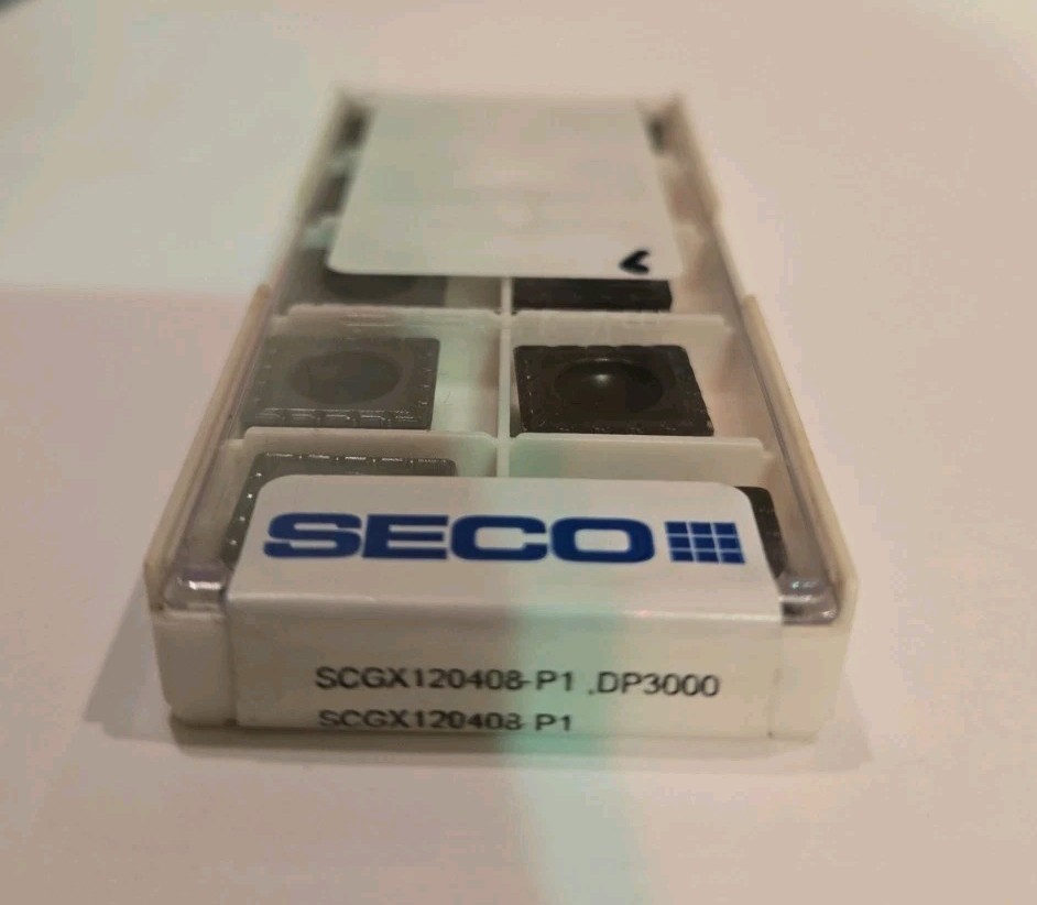 SCGX120408-P1 DP3000 - SECO - 10 INSERTS - USA STOCK - SECO # 02807365 SCGX120408-P1 DP3000 - SECO - 10 INSERTS - USA STOCK - SECO # 02807365