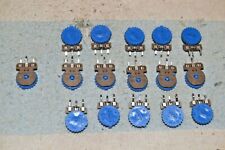POTENTIOMETER: BOURNS NEW NOS 3355 SNAP-IN TRIMMER 10K ohms 16 pcs picture