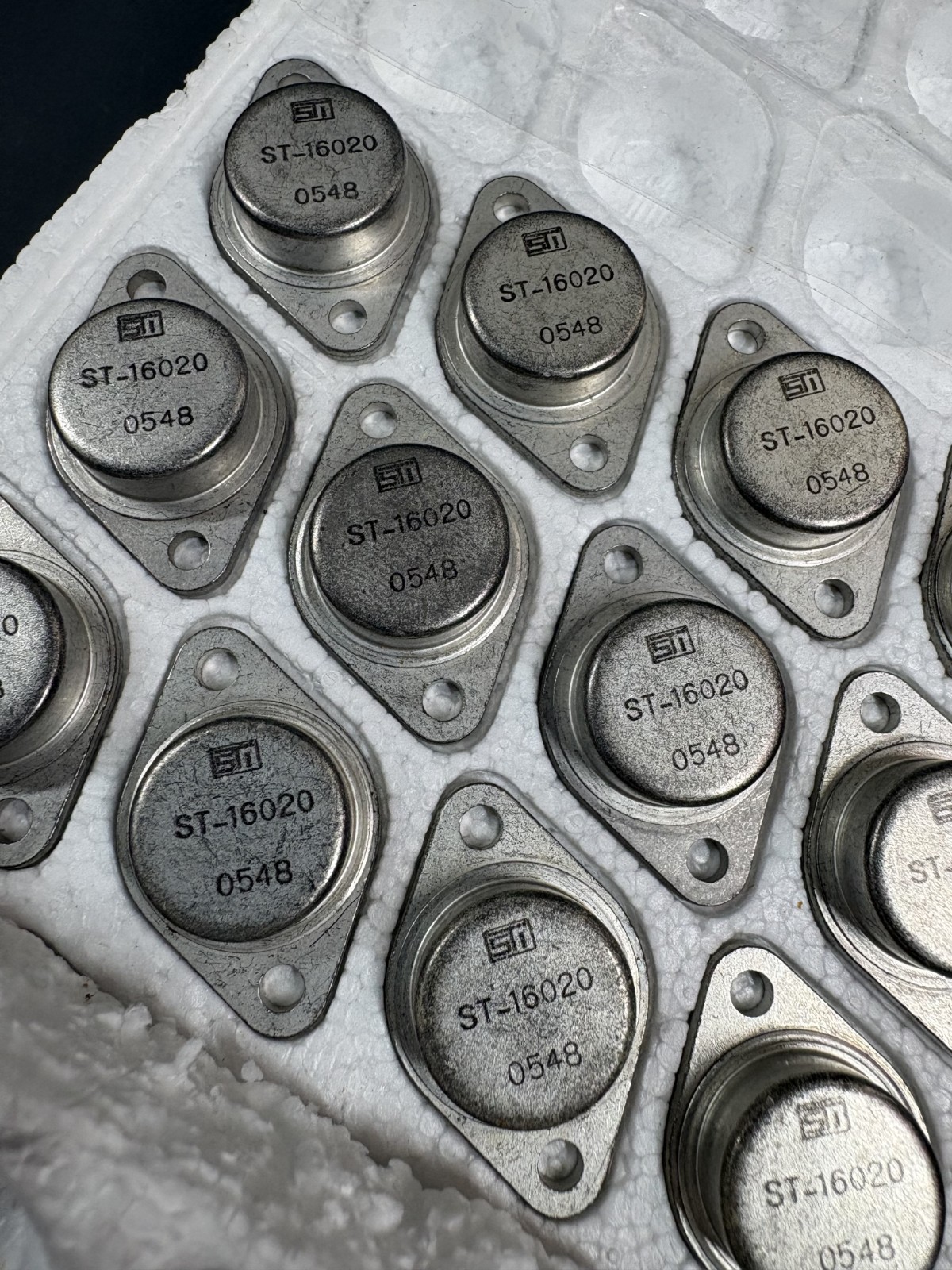 10x ST-16020 Power Transistor TO-3 Metal Case Semiconductor Technology Inc