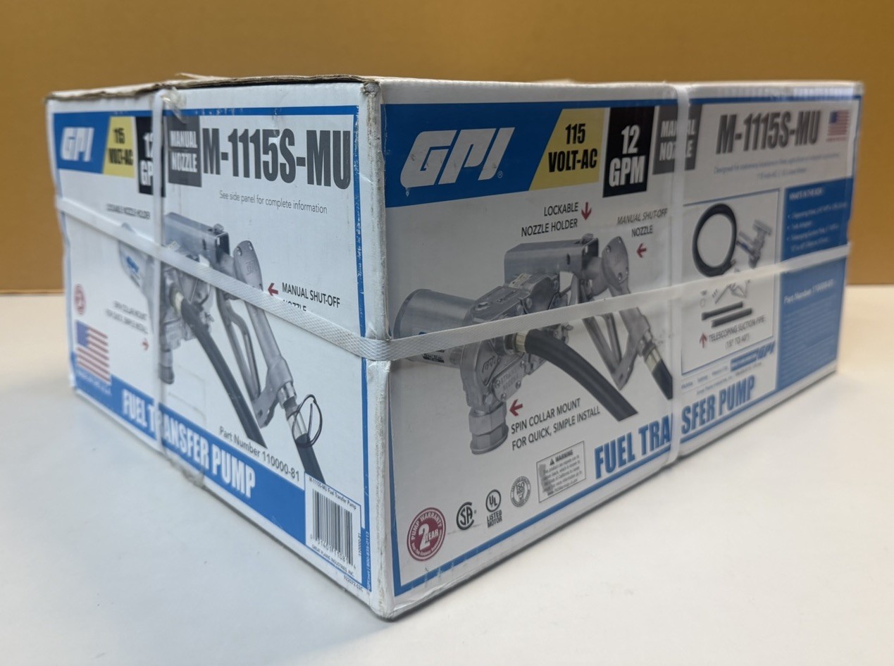 GPI M-1115S-MU 12-GPM 115V AC Manual Fuel Pump (110000-81) | Free & Fast Shipp GPI M-1115S-MU 12-GPM 115V AC Manual Fuel Pump (110000-81) | Free & Fast Shipp