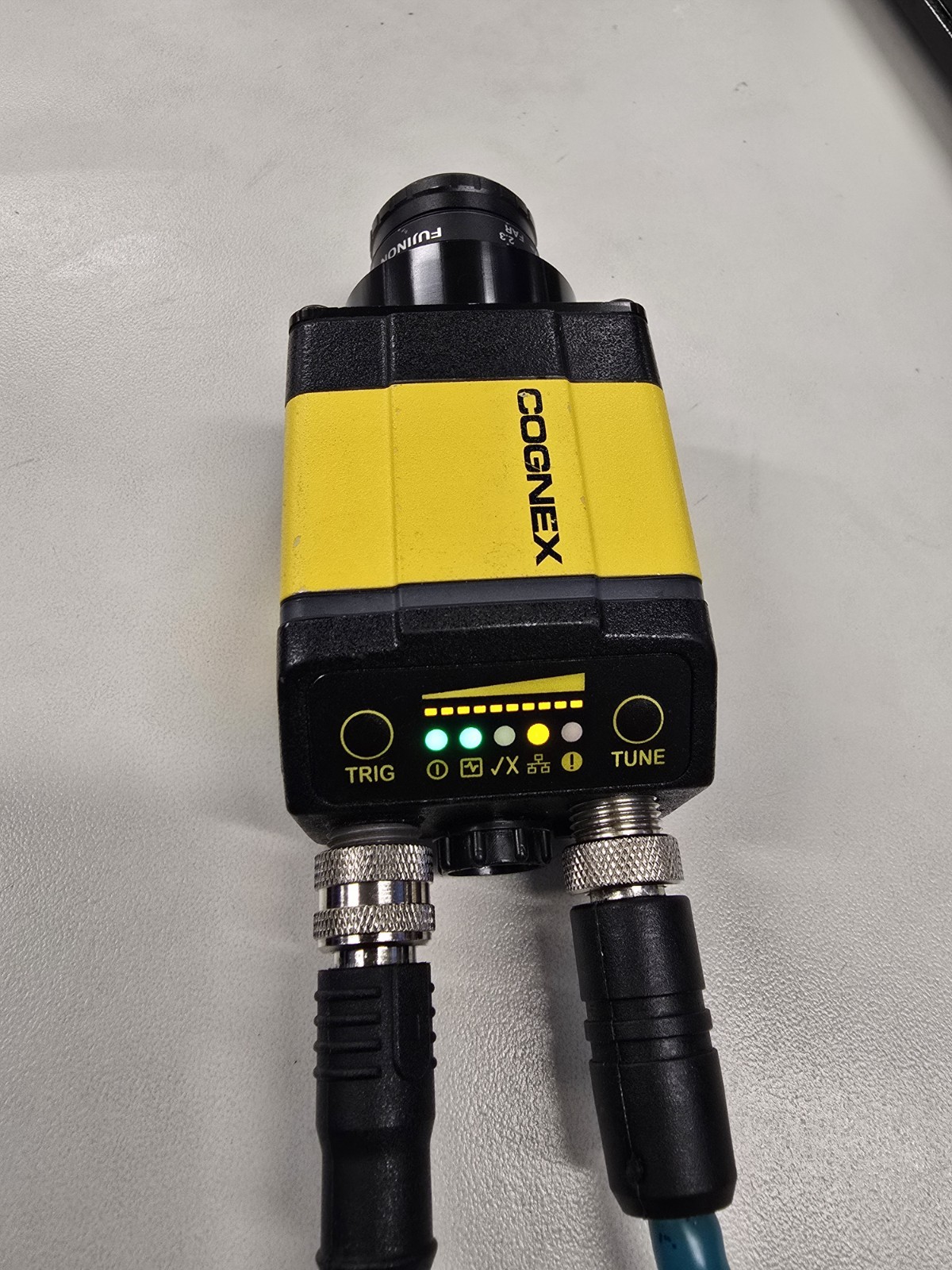 Cognex DM-363X Code Reader + FUJINON 1:2.3/50 Lens •TESTED•