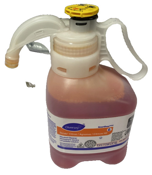 Diversey Stride Citrus Neutral Cleaner 1.4L Bottles New Sealed Lot of 2 Bottles