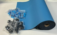 36 Foot Roll ESD Anti Static Grounding Mat 2' x 36' with 6 Wrist & Ground Cords picture