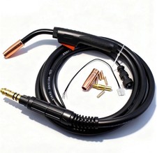 180A 15FT 10FT Mig Gun for Lincoln Power Mig 180C/180T/180 Dual/210MP Welder picture
