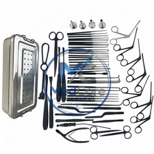 Tympanoplasty Instruments 58 Pcs Micro Ear Surgery Set ENT Instruments picture