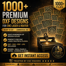 +1000 CNC DXF SVG Laser Cut Decorative Wall Screen Panels Vector Collection picture