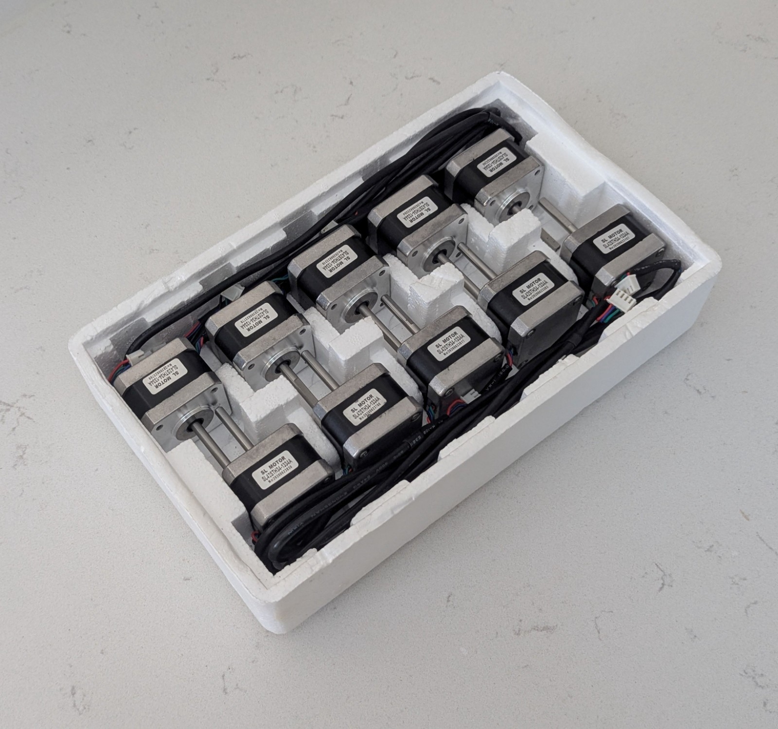 NEMA17 Stepper Motor 42x34mm, 1.8°, IP56, New - Selling in Lots of 10 NEMA17 Stepper Motor 42x34mm, 1.8°, IP56, New - Selling in Lots of 10