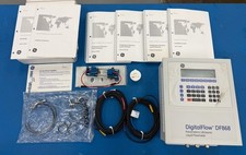 GE DF868 Panametrics Ultrasonic Flowmeter with UTXDR 4 MHz Flow Transducer picture