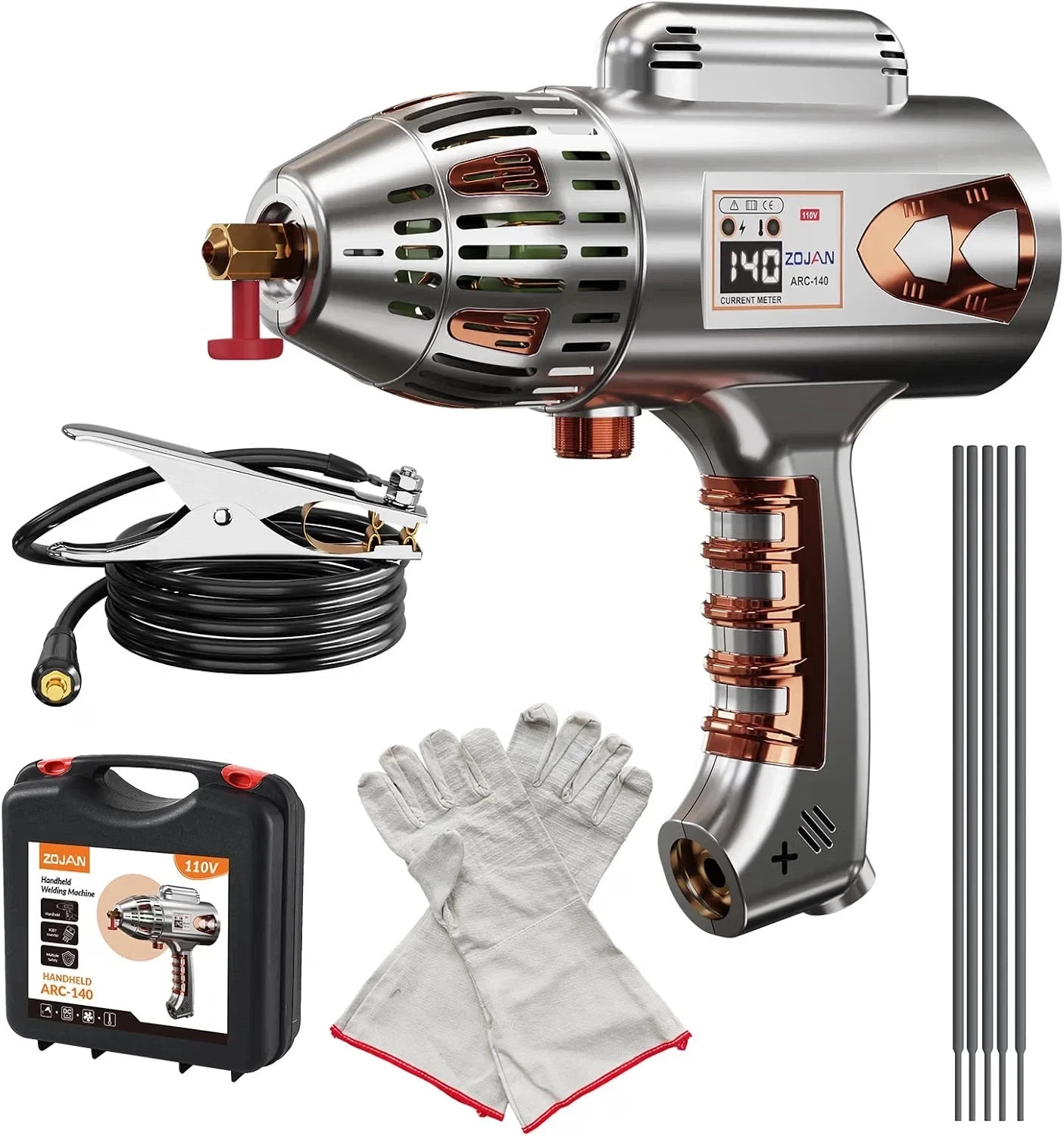 Saker Portable Electric Welding Machine,110V Portable Welder Handheld with IG Saker Portable Electric Welding Machine,110V Portable Welder Handheld with IG