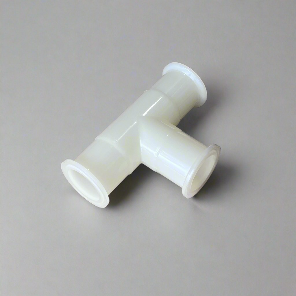 Saint Gobain Sani-Tech Tee 1.5 inch Polypropylene Lot of 3 Tees Saint Gobain Sani-Tech Tee 1.5 inch Polypropylene Lot of 3 Tees
