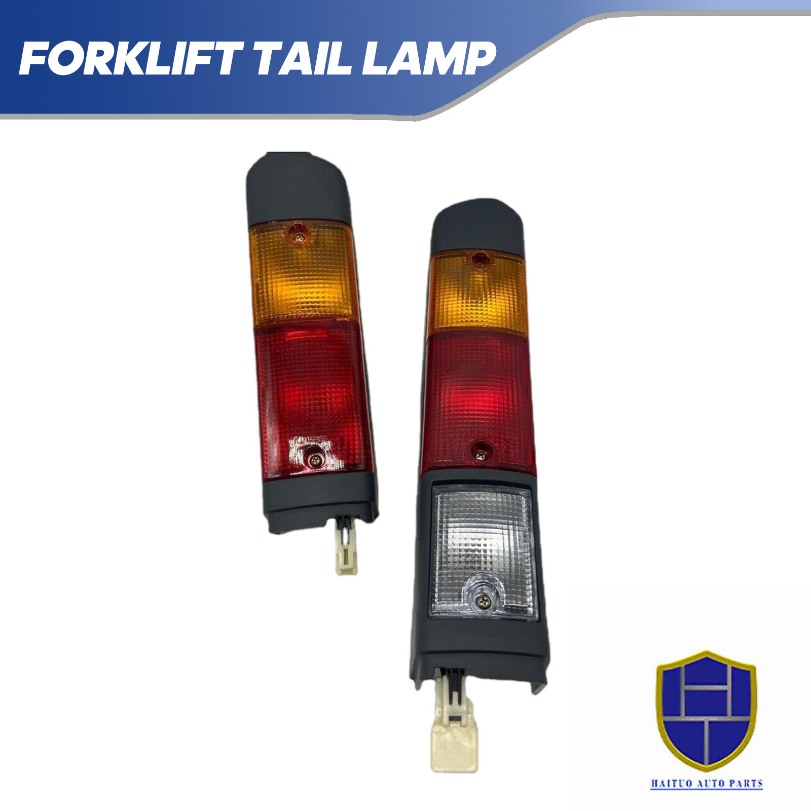1 Pair Rear Tail Lamps 12V RH&LH Assembly for Toyota 7 Series Forklift 1 Pair Rear Tail Lamps 12V RH&LH Assembly for Toyota 7 Series Forklift