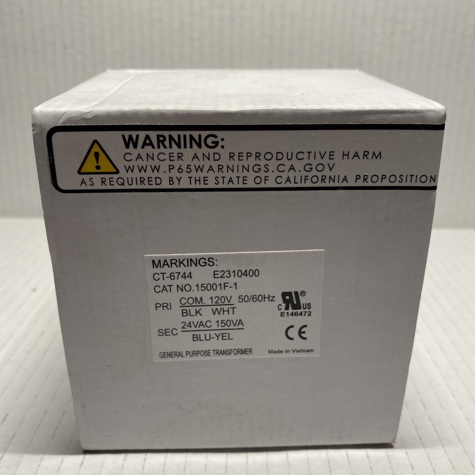 E2310400 Teledyne Laars 120-24V 150Va Transformer E2310400 NIB