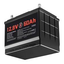 Uimoso 12V 60Ah LiFePO4 Lithium Battery with 800 CCA for Starting and Cycling picture