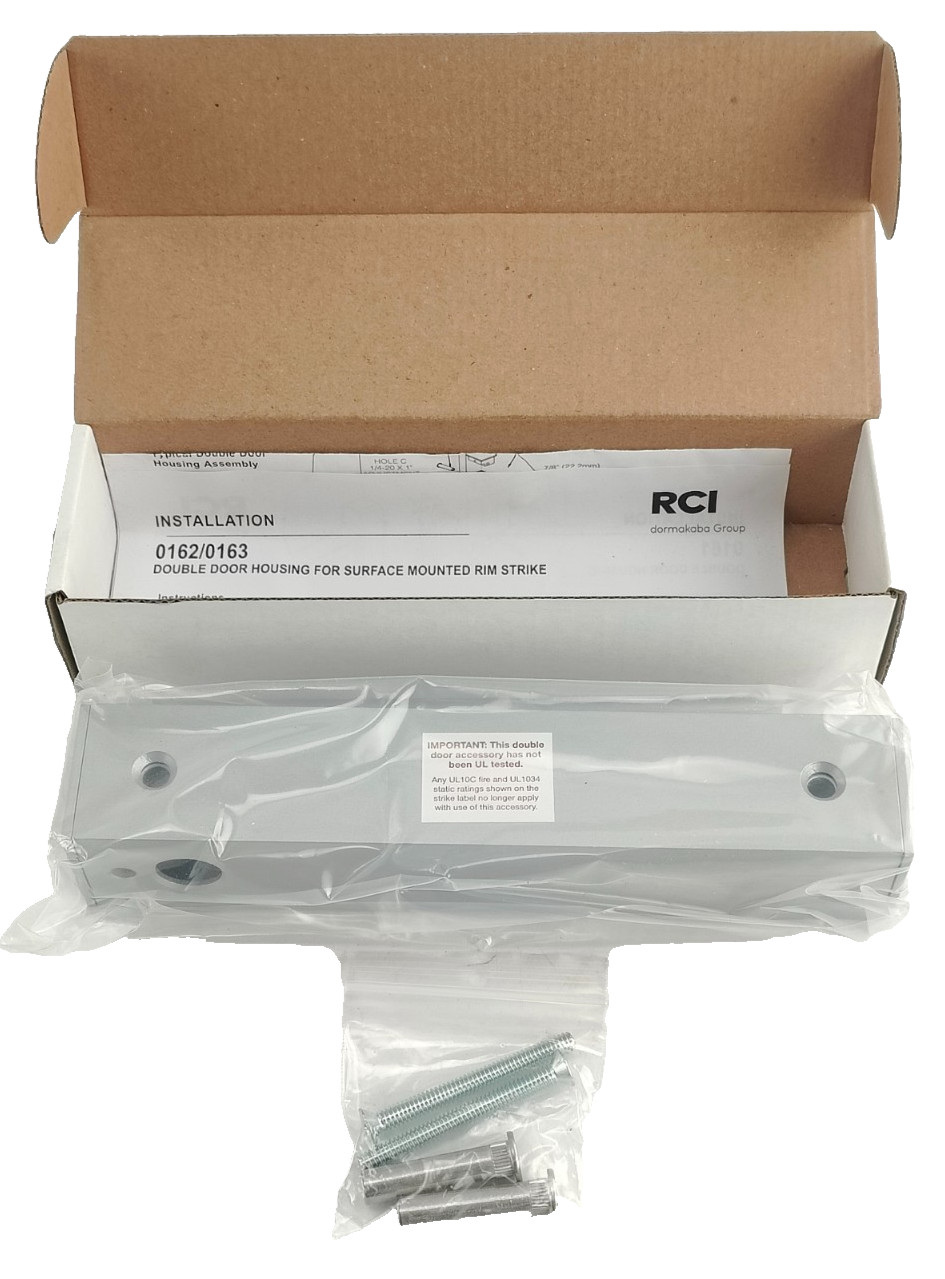 NEW RCI 0162DDH X S Double Door Housing with Mounting Hardware 0162DDHS