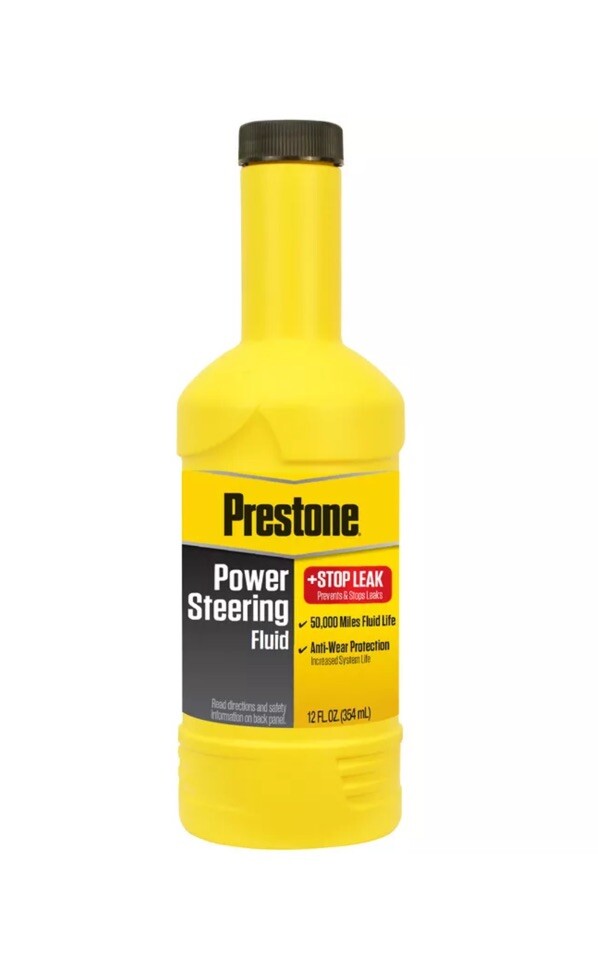 Prestone AS262Y Anti-Wear Protect Power Steering Fluid & Stop Leak (Pack of 12) Prestone AS262Y Anti-Wear Protect Power Steering Fluid & Stop Leak (Pack of 12)