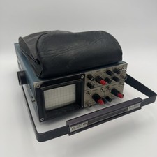 Vintage VU-DATA Mini-Scope Portable Analog Oscilloscope w/ Accessory Pouch picture