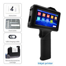 Handheld Inkjet Printer Touch Screen Portable Date Barcodes Coding Machine / Ink picture