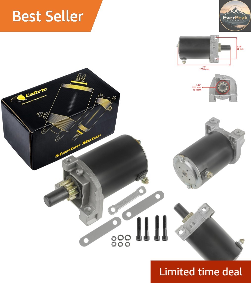 Generac Starter Replacement: 12V Cranking Engine Starter - 7.1