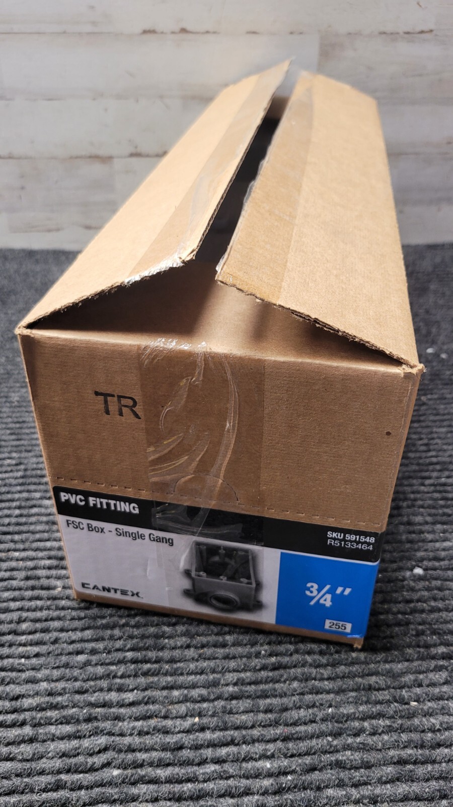 BOX of 12, CANTEX 5133464 3/4