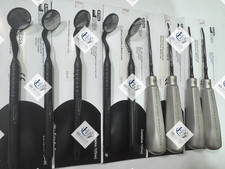 5X Hu-Friedy Blackline MH6B, 4X ELSLIM2CLX Slim Lux Ele 2mm black line long Cur picture