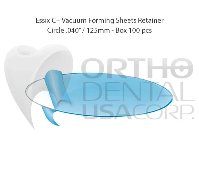 Essix C+ Vacuum circle SHEETS Retainer .040\ Essix C+ Vacuum circle SHEETS Retainer .040\