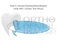Essix C+ Vacuum circle SHEETS Retainer  .040