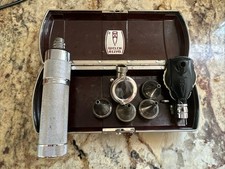 Vintage Welch Allyn Ophthalmoscope Otoscope with Bakelite Case picture
