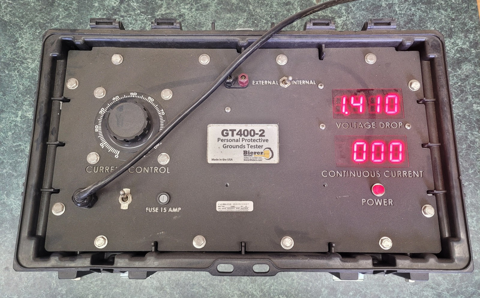 Bierer Meters GT400-2 Personal Protective Grounds Tester - No Cover