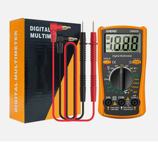 LCD Digital Multimeter Voltmeter Ammeter Ohmmeter Volt AC DC Tester Lead Meter picture